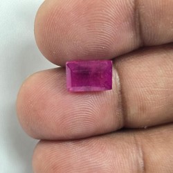 Original Manik (Ruby) Gemstone – Certified Red Stone